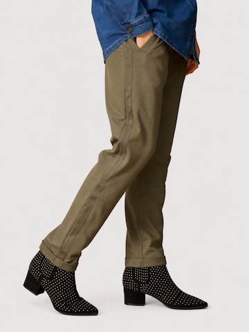 Regular Pantalon 'Gunvor 222' ze-ze en vert
