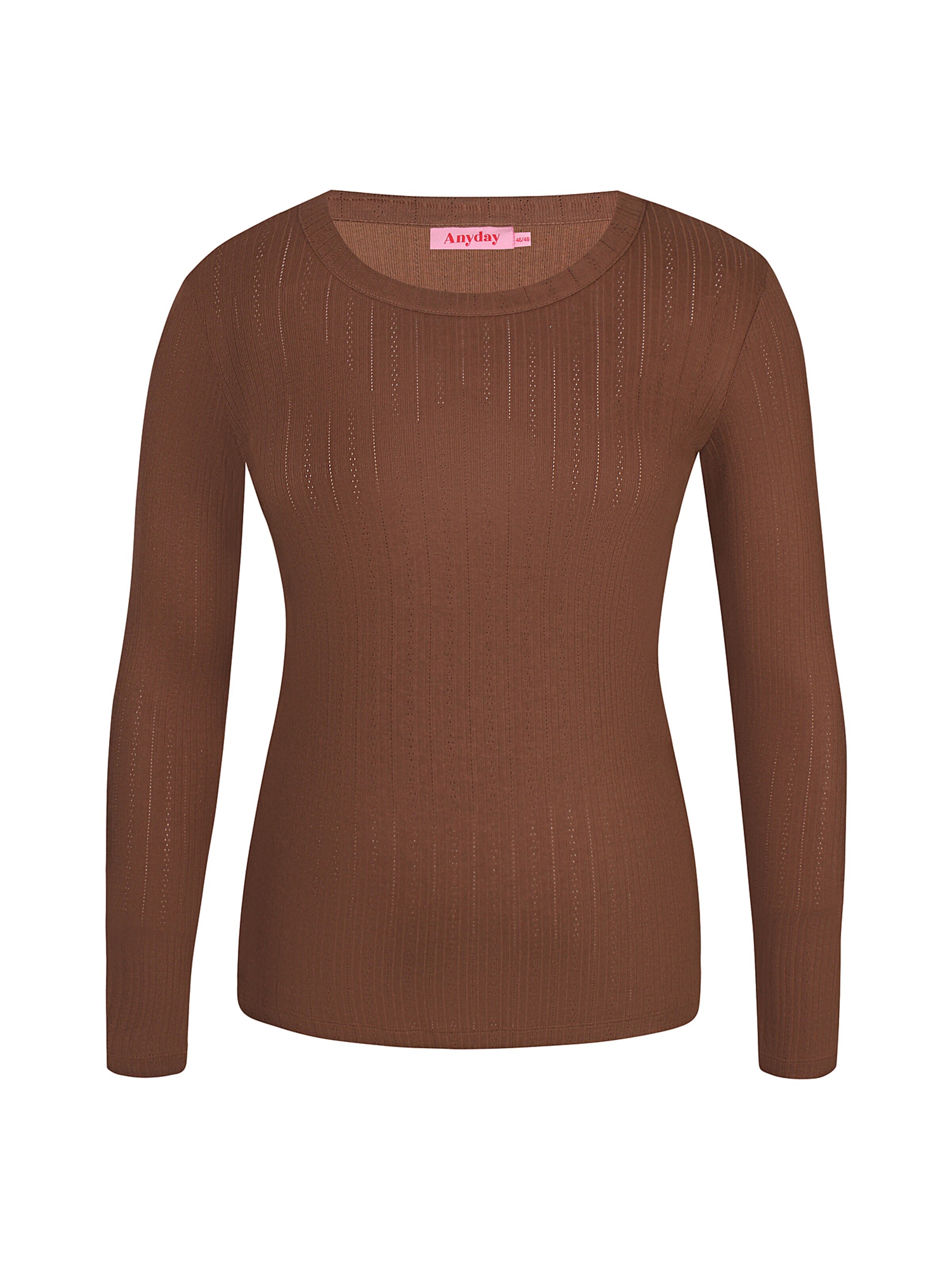 Anyday Shirt 'Magnolia 488' in Brown: front