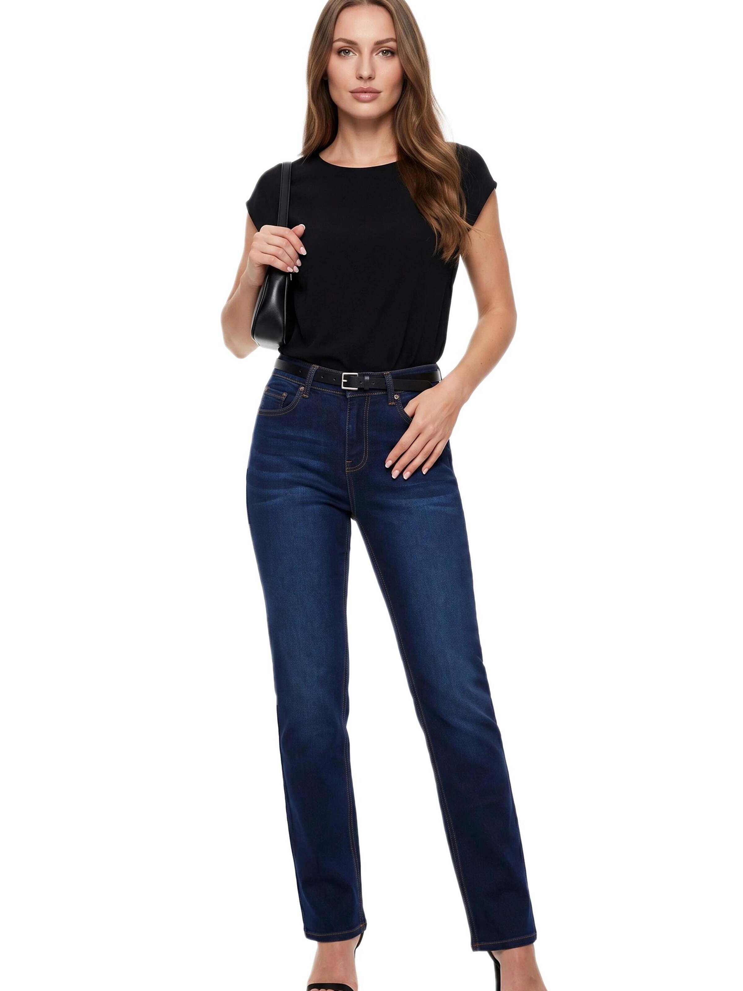 ESRA Regular Jeans in Blue: front