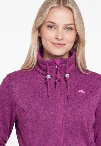 Veste en polaire Schmuddelwedda en rose