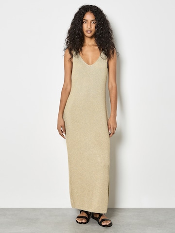 Apricot Dress ' ' in Gold: front