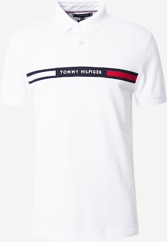 T-Shirt TOMMY HILFIGER en blanc : devant