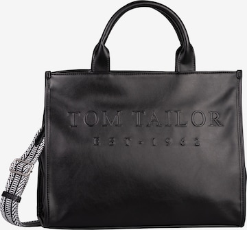 TOM TAILOR Shopper 'Teresa' in Zwart: voorkant