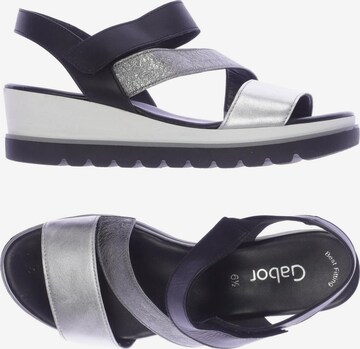 GABOR Sandals & High-Heeled Sandals in 39,5 in Grey: front
