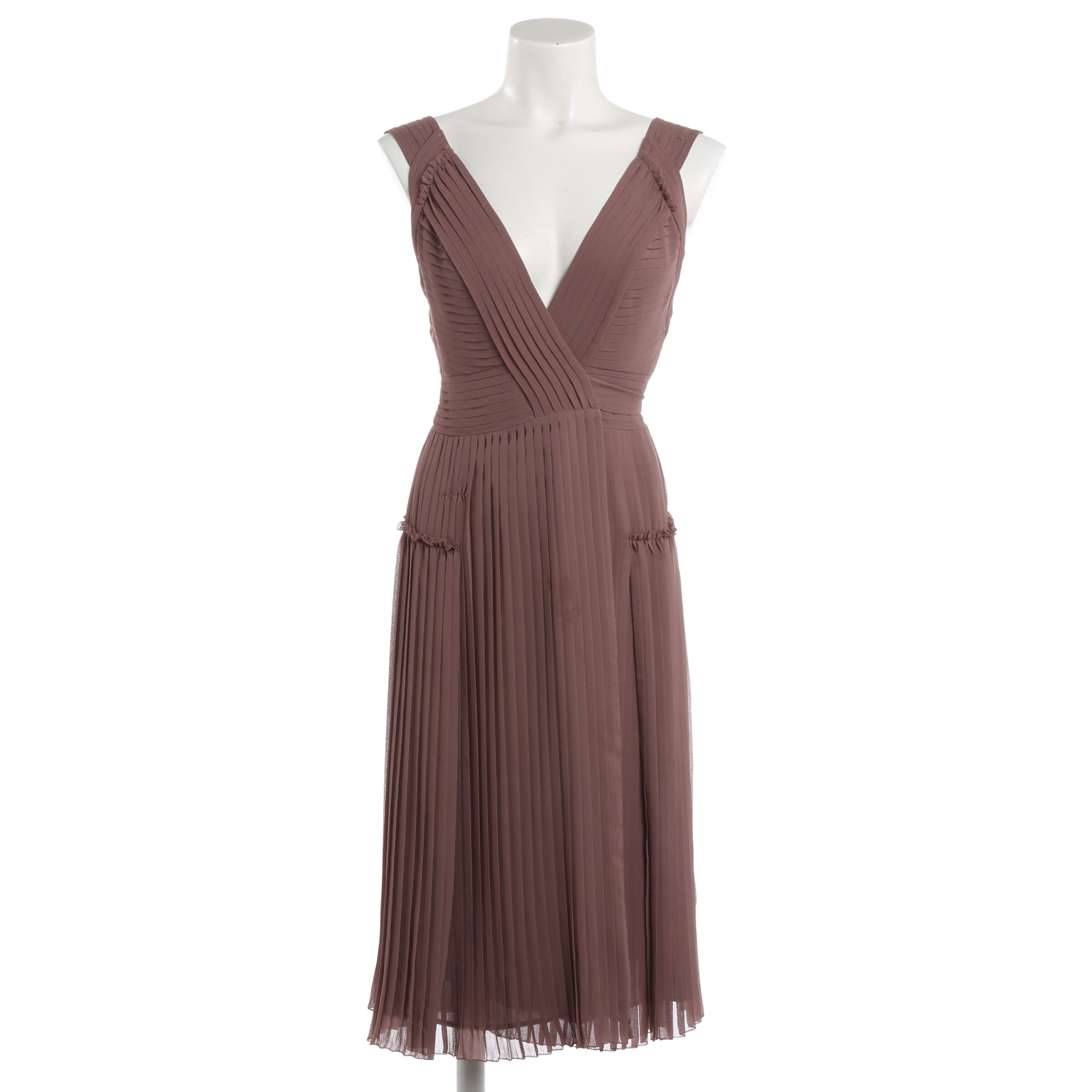 BURBERRY Dress in XS in Purple: front