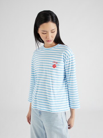 SAINT TROPEZ Shirt 'Aria' in Blauw: voorkant