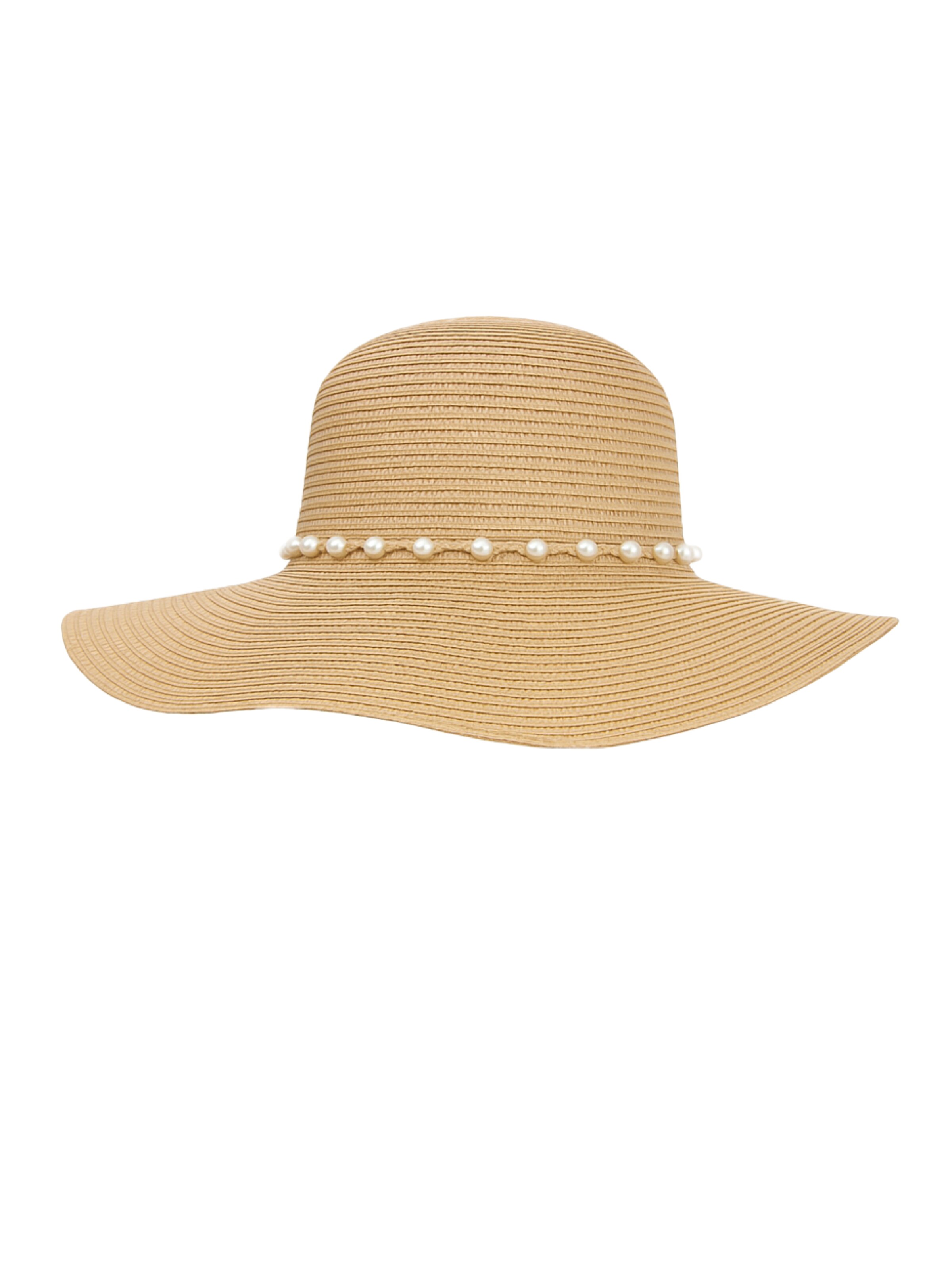 C&City Hat in Beige: front