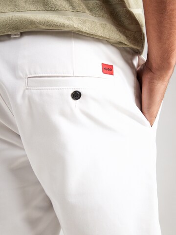 HUGO Regular Chino Pants 'Darik' in White