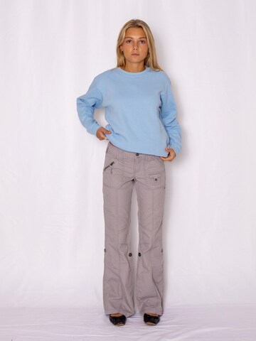 FRUIT OF THE LOOM Sweatshirt 'Crewneck sweatshirt' in Blauw