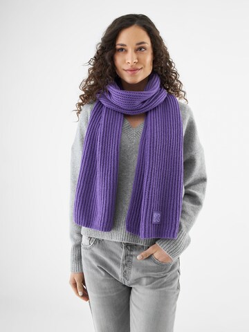 Écharpe CODELLO en violet : devant
