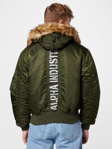 ALPHA INDUSTRIES Vinterjacka '45P' i grön