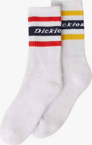 Chaussettes 'GENOLA' DICKIES en blanc : devant