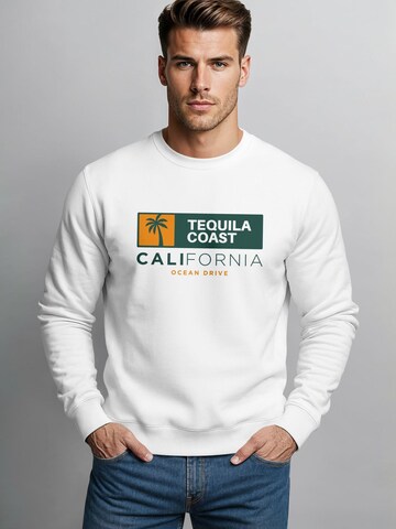 Neverless Sweatshirt 'California' in White