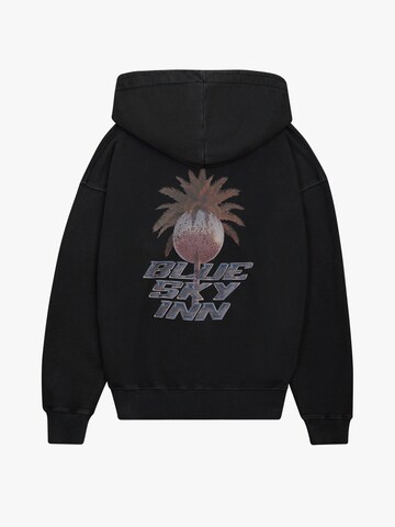 BLUE SKY INN - Sudadera 'Disco Palm' en negro