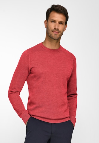 Pull-over Louis Sayn en rouge : devant