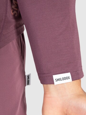 T-Shirt fonctionnel 'Kayden' Smilodox en violet