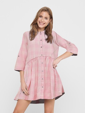 ONLY Kleid 'Chicago' in Pink: Vorderseite
