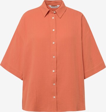 Studio Untold Blouse in Oranje: voorkant