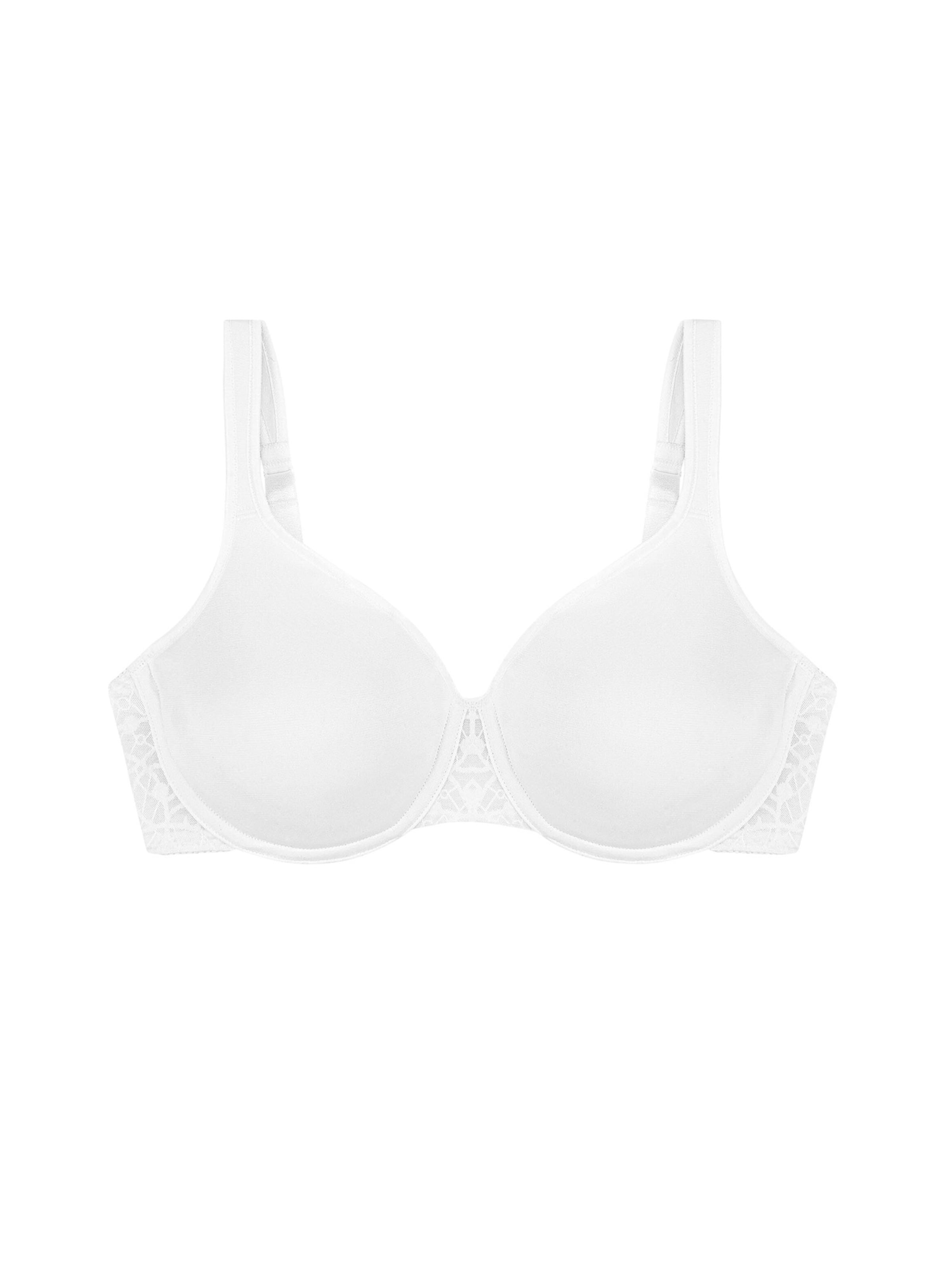 TRIUMPH - Reductor Sujetador reductor ' Comfort ' en blanco: frente