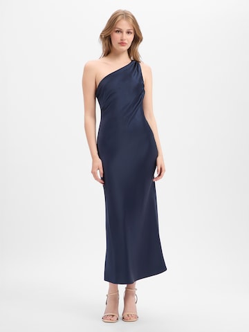 Marie Lund Kleid in Blau: Vorderseite