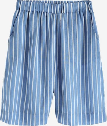 Regular Pantaloni de la Next pe albastru: față