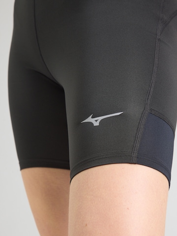 MIZUNO Skinny Športne hlače 'Core Impulse' | črna barva