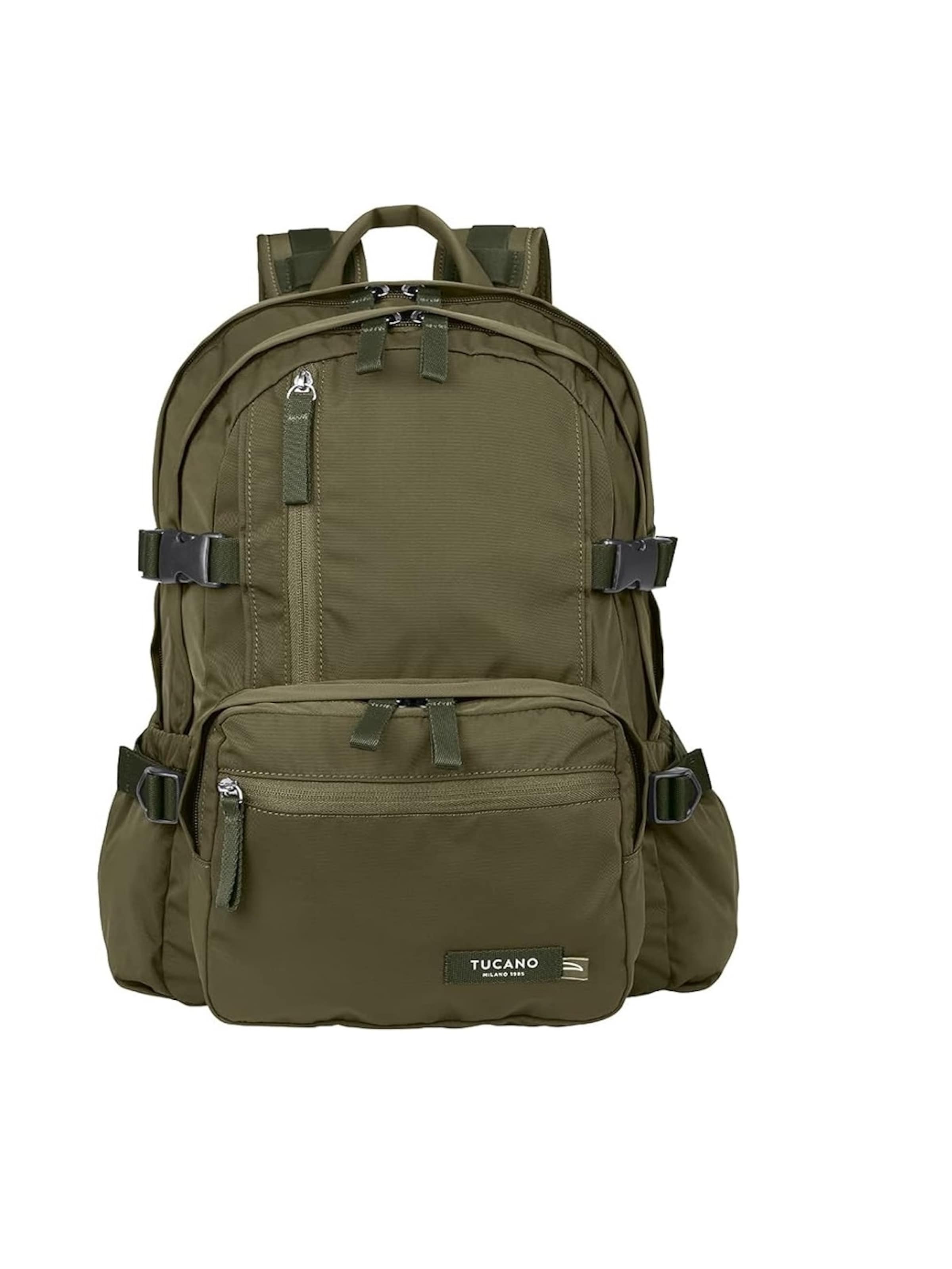 TUCANO Backpack 'BKDES15' in Green: front