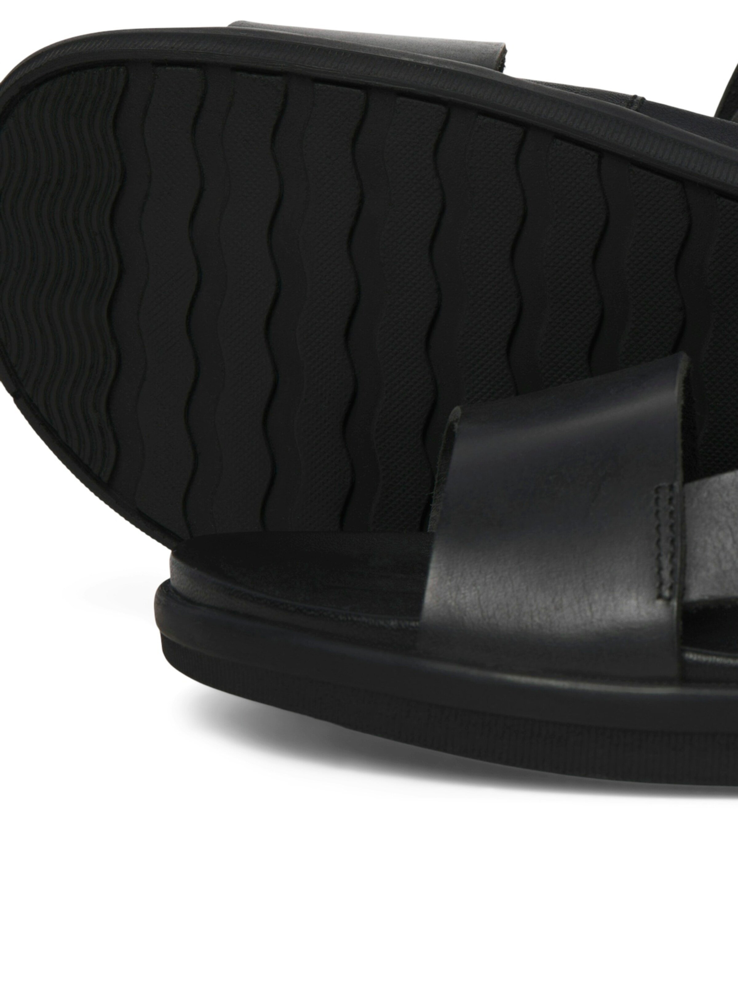 JACK & JONES Sandaler 'Milan' i sort