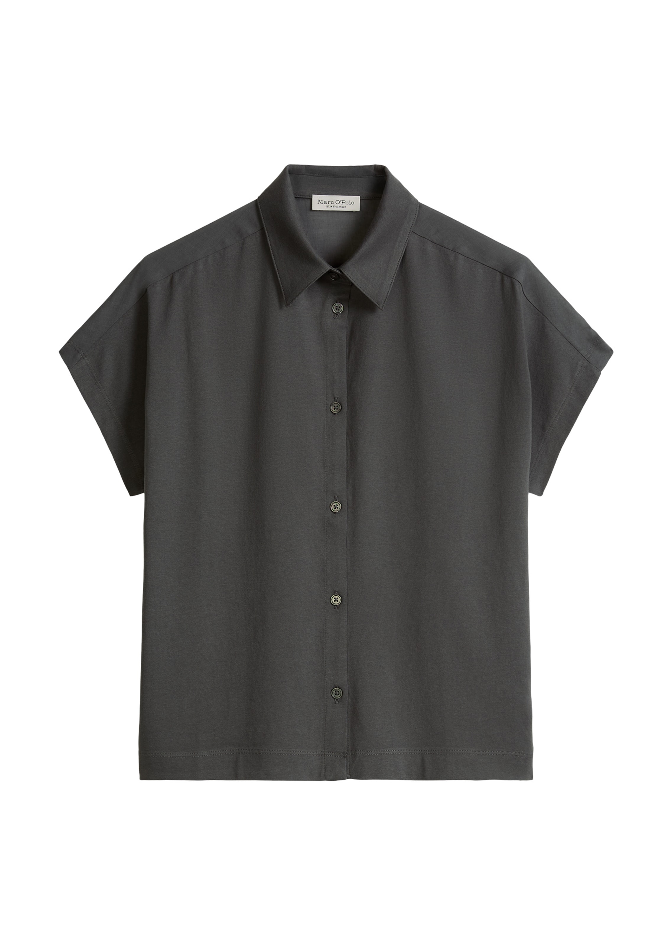 Marc O'Polo Bluse in Grau: Vorderseite