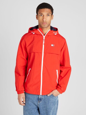 Tommy Jeans Jacke 'CHICAGO' in Rot: predná strana