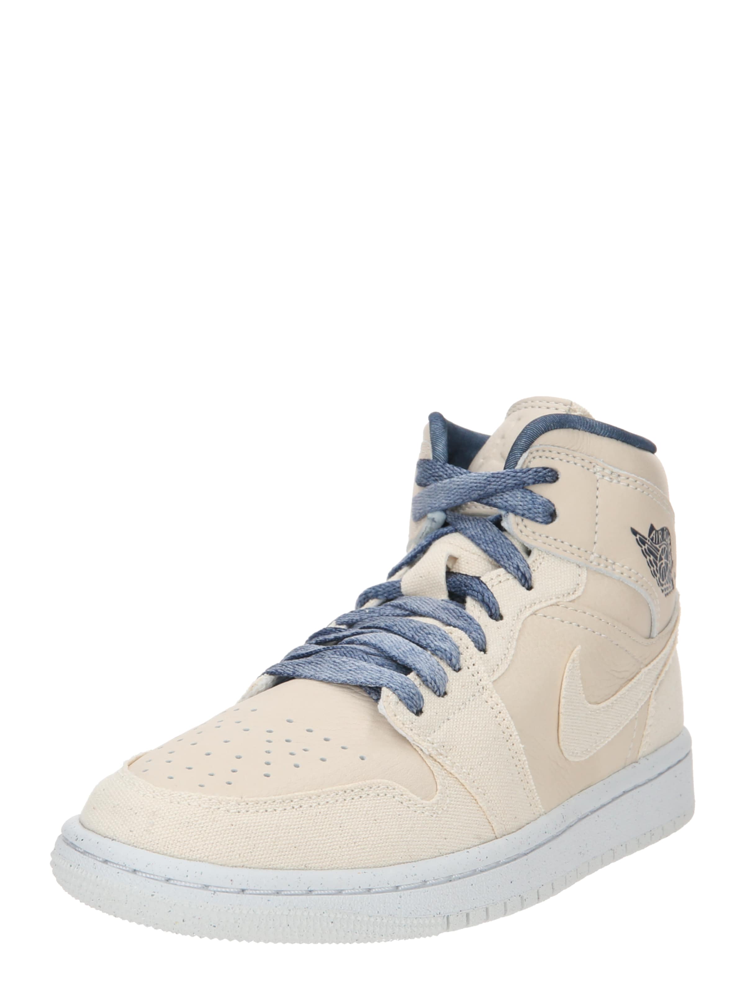 Jordan - Sapatilhas altas 'AIR JORDAN 1 MID SE' em branco: frente