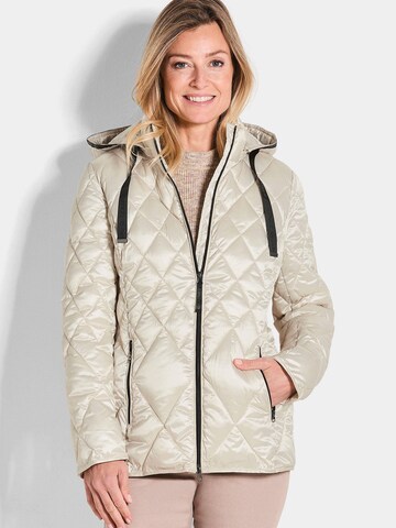 Veste mi-saison Goldner en beige : devant