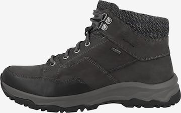 JOSEF SEIBEL Lace-Up Boots 'Leroy 53' in Grey