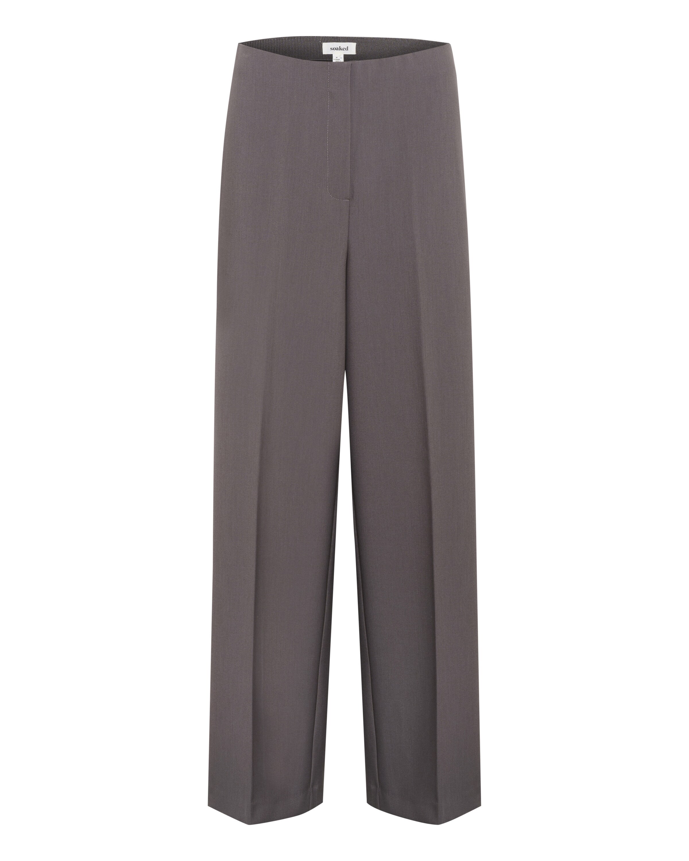 SOAKED IN LUXURY Pantalon 'Corinne' in Grijs: voorkant