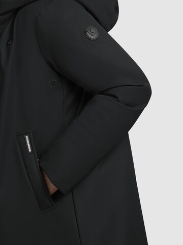 Cappotto di mezza stagione 'Yaak3-YM' di khujo in nero