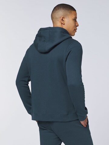 CHIEMSEE Zip-Up Hoodie in Blue