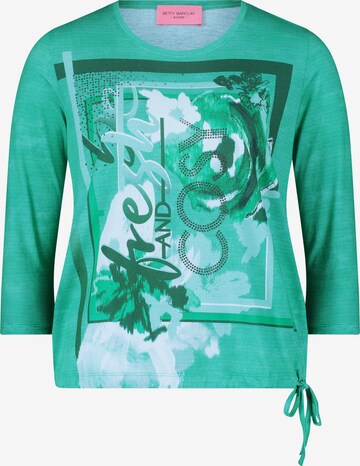 T-shirt Betty Barclay en vert : devant