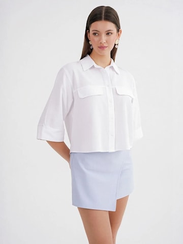 MixRay Blouse in White