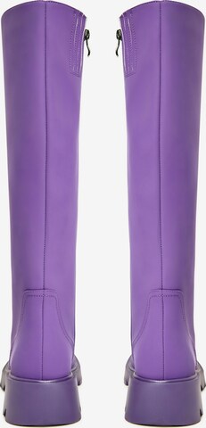 CESARE GASPARI Boots in Purple