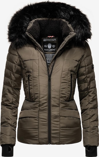 NAVAHOO Winter jacket 'Adele' in Taupe / Black, Item view