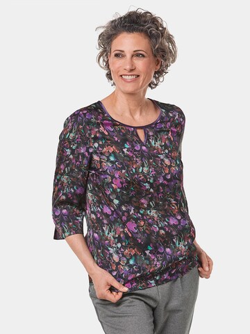 Goldner Blouse in Zwart: voorkant