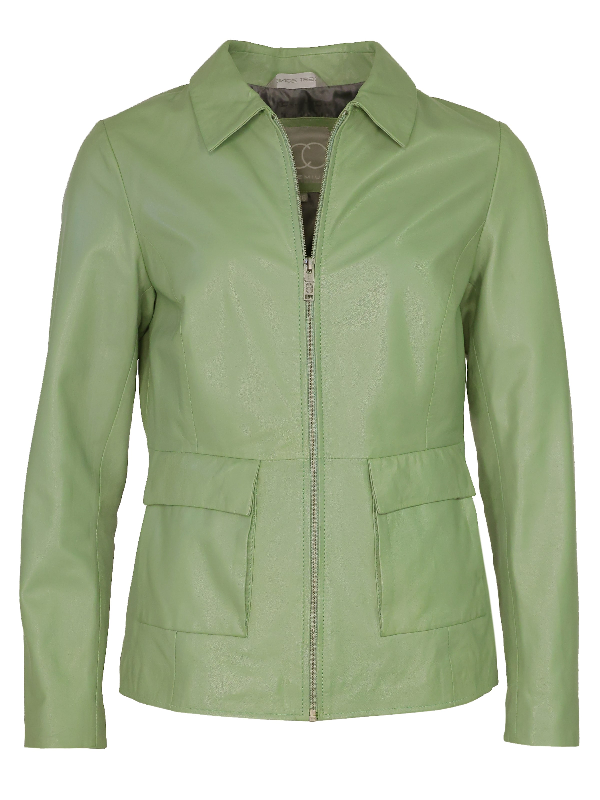 JCC Tussenjas in Groen: voorkant