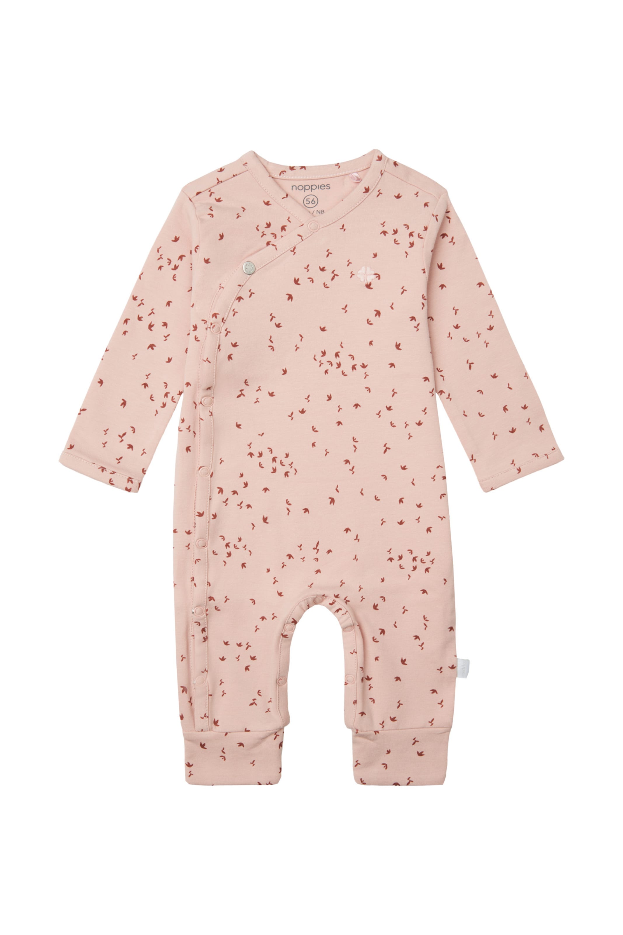 Barboteuse / body 'Nuuk' Noppies en rose : devant