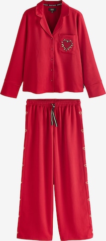 Rockett St George Pyjama värissä punainen: etupuoli