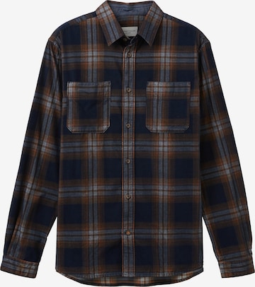 TOM TAILOR Regular fit Button Up Shirt in Blue: front