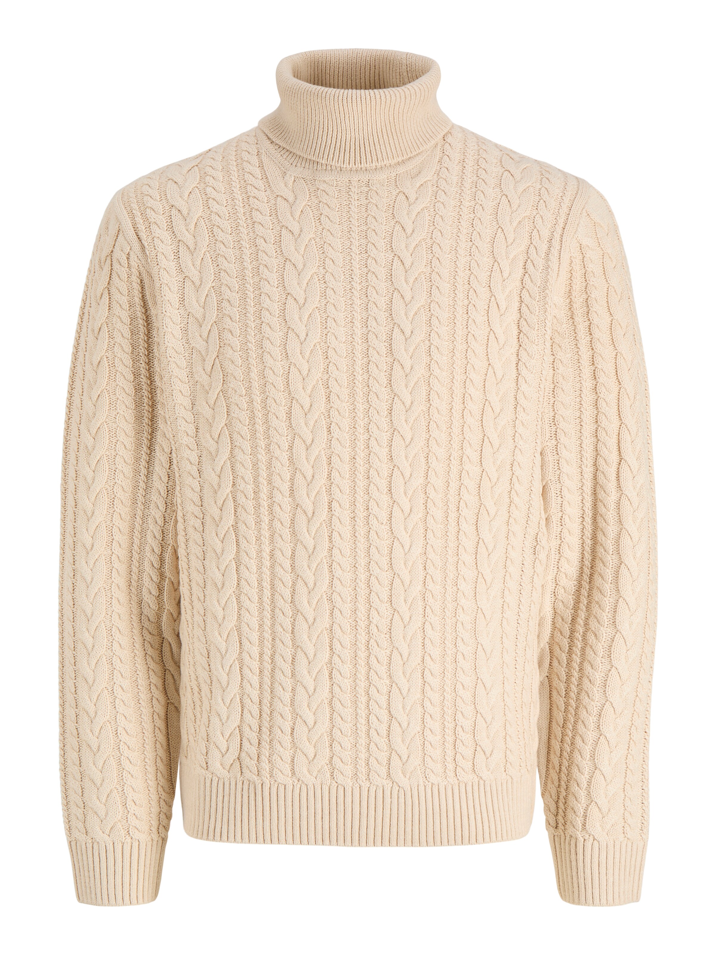 Jack & Jones Premium Pull-over 'JPRBLUCALLUM' en S en beige, Vue avec produit