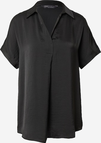 Camicia da donna di Marks & Spencer in nero: frontale