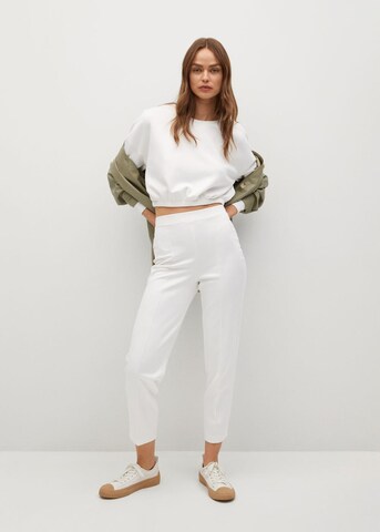 Sweat-shirt 'NOA' MANGO en blanc