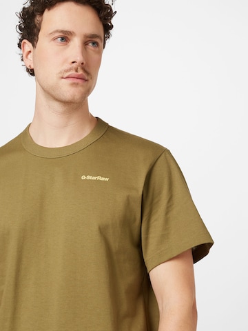 T-Shirt G-Star RAW en vert