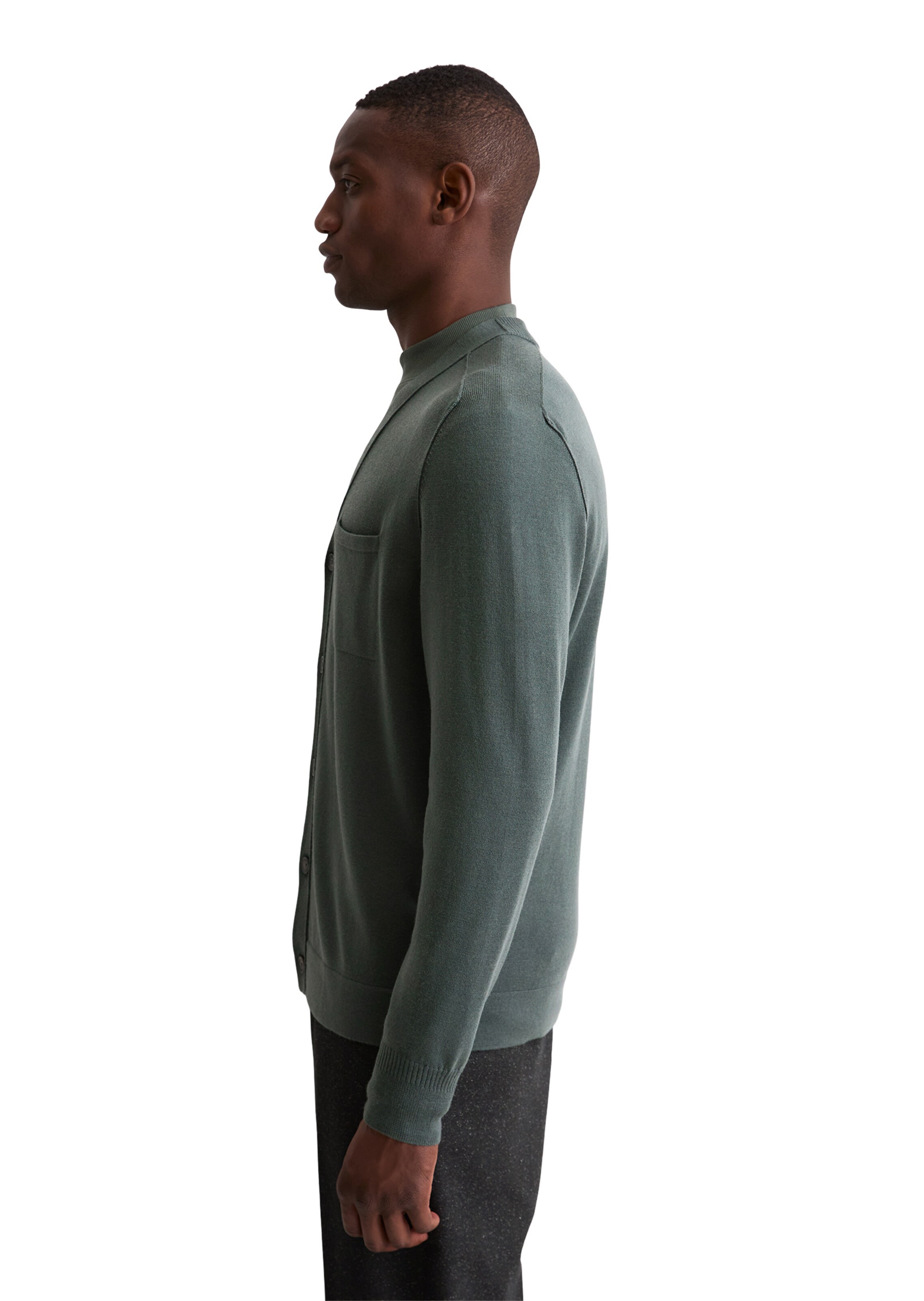 Marc O'Polo Strickjacke in Grün